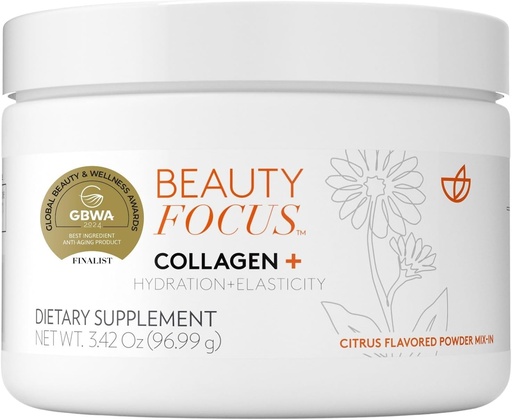 [BRSRMEIYCFYAI3YU] Nu Skin Collagen+ Powder Mix-in ← Citrus-Flavored Collagen Peptides con Lutein &amp; Acerola Cherry ¦ Apoya Skin Elasticity, Tone & Texture tención 30 Serviciones