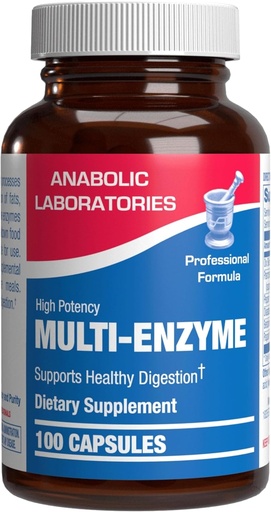 [BRSW2YICB4JQEYDK] Multi Digestive Enzymes with Ox Bile Supplement - Clinical Strength Digestion Supplement with Pancreatin Pancreatic Enzymes for Protein Carb & Fat Digestive Support & Reduced Stomach Discomfort