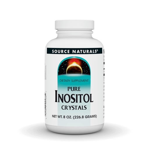 [BRSWIYQOAUAQIH3A] Source Naturals Pure Inositol 844 mg Dietary Supplement - 8 oz Crystals