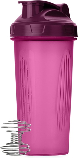 [BRSROGTYBZ4GCALB] Mr. Pen- Shaker Bottles for Protein Mixes, 28 oz, 1 Pack, Purple, Protein Shaker Bottle with Wire Whisk Ball, Blender Bottle