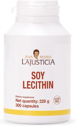 [BRSWIFQHPIDGC3DK] ANA MARIA LAJUSTICIA, Soy Lecithin 300 capsules