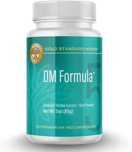 [BRSRAEIPAQNQEHT4] DM Formula Degenerative Myelopathy Relief for Dogs by Gold Standard Herbs, All Natural Granular Herbal Extract, 85 gram Powder