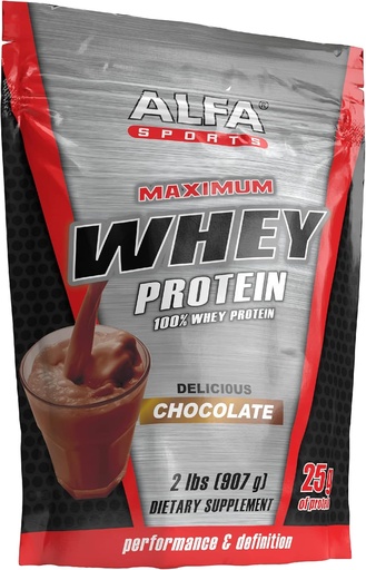 [BRSWIHAACV5GOYLU] Maximun Whey Chocolate Flavor 2 Lbs 50 G of Protein