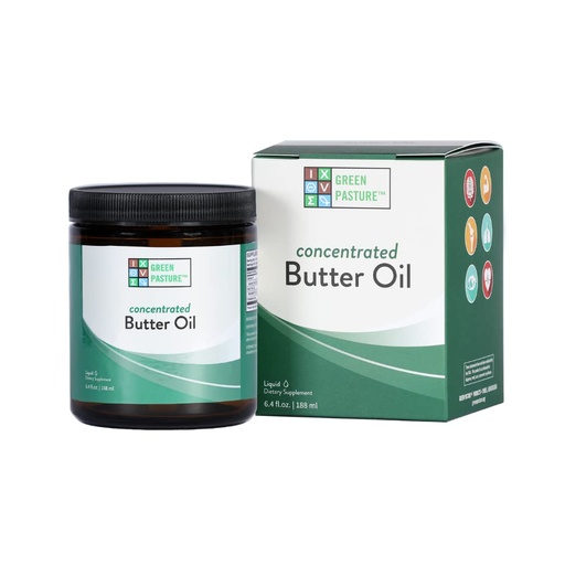 [BRSROYYCBAIAGEI4] Green Pasture Concentrated Butter Oil Liquid - 6.4 fl. oz. - CLA- Vitamin A (6.4 fl. oz.)