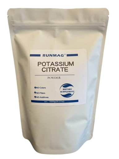[BRSROZD4OAHQ4C36] Natural Organic Potassium Citrate Powder 1kg