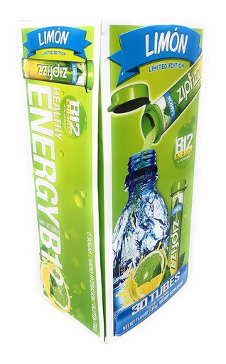 [BRSWGBIYCEHWGCIY] Zipfizz B12 Energy 30 Tubes Dietary Supplement Limon (limited Edition), 11.64 Ounce
