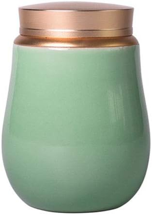 [BRSWYFT6BUOW2G3A] Portable Sealed Pill Box,Portable Mini Ceramic Medicine Pill Bottle,Precious Medicinal Powder Storage Caddy