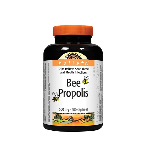 [BRSW2ZDRAEFGYHQ4] Holista Bee Propolis 500mg, 200 capsules
