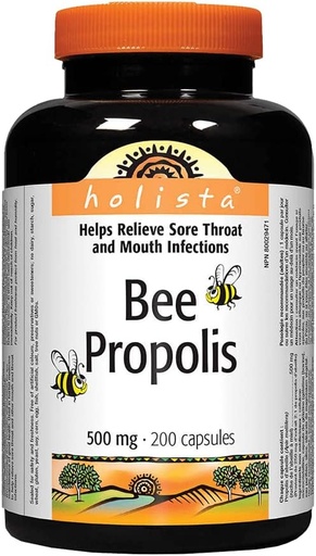 [BRSW2ZDRAEFGYHQ4] Holsta Bee Propolis 500mg, 200 viên thuốc nổ