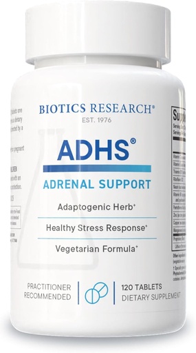 [BRSWIYA7CNYBMHDE] 생물 연구 ADHS Adrenal 지원, 지원 정상적인 Cortisol 수준, 산화 방지제 지원, 에너지, 건강한 응답, 120의 Tabets