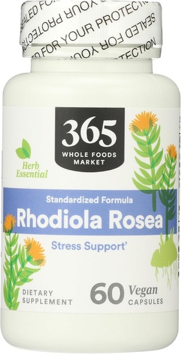 [BRSRMAYQBMNRO3LJ] 365 by Whole Foods Market, Rhodiola, 60 Conte