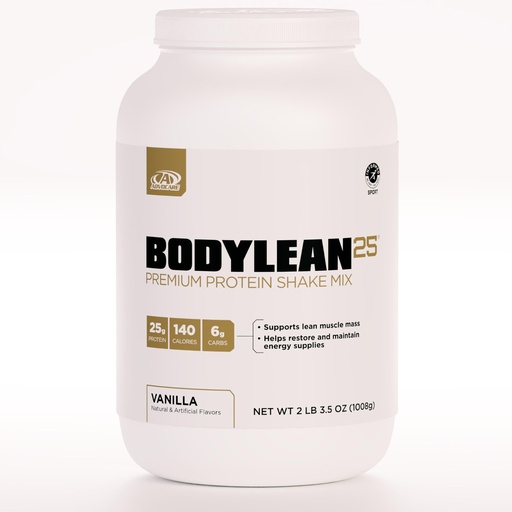 [BRSRMZYPBUOQO3IU] AdvoCare BodyLean25 - Protein Powder with Whey Protein Isolate - Supports Muscle Building & A Lean Body - Offers Energy Support* - Vanilla, 4.5 oz