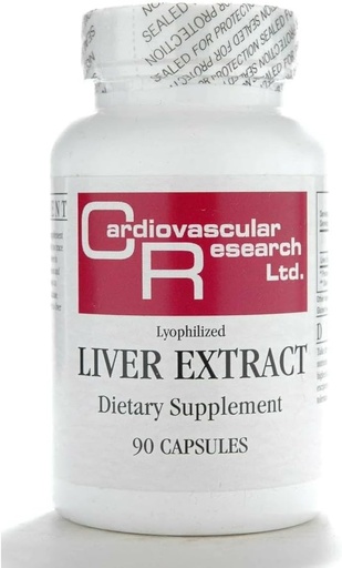 [BRSWKYTYCMNBKETM] Ecological Formulas Liver Extract Lyophilized 90cp