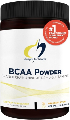[BRSWIBAOBIMWYAIZ] ออกแบบสําหรับระบบสุขภาพ BCAAA colds with L-Glutamine - สาขาชาอิน อะมิโน คาร์โบไฮเดรต + L-Glutamine Supplements + Forkouts - Orange Flavord Cload (30 serving / 270g)