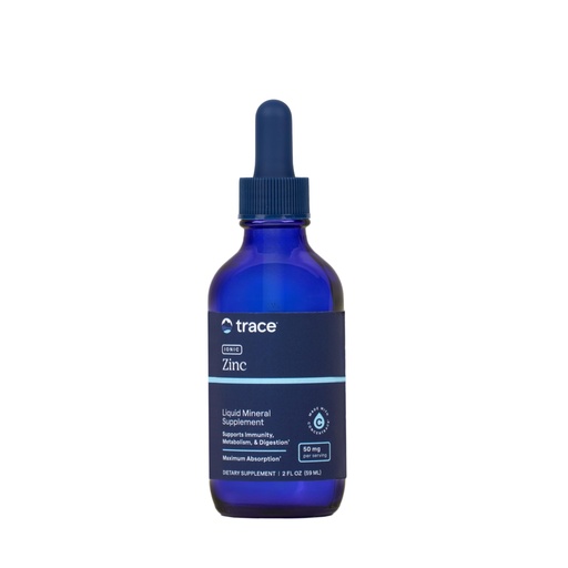 [BRSWIYQFCIIGKHLY] Trace Minerals Ionic Zinc - Ionic Zinc Supplement for Immune Support - Digestion, Growth & Skin Health Support - Chloride & ConcenTrace - Highly-Absorbable Drops - 2 fl oz (48 Servings)