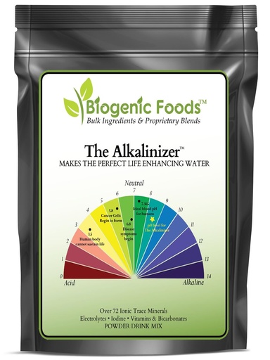 [BRSWYEIQAABQGCTA] Alkalinizer - Body Acid pH Balance - Electro Alkalize, Ionize " Re-Mineralize 60+ Gallons of Water