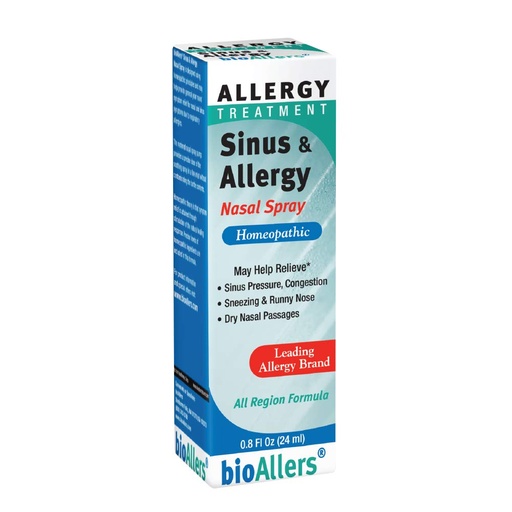[BRSWIY37AEGAGF36] Sinus & Allergy Nasal Spray #708 BioAllers 0.8 oz. Spray