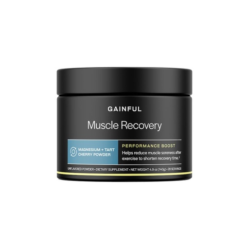 [BRSRAZT7OZ6WYH34] Gainful Recovery Boost Powder - Enhance Muscle Recovery, Reduce Soreness & Promote Restful Sleep Naturally, 1.76oz