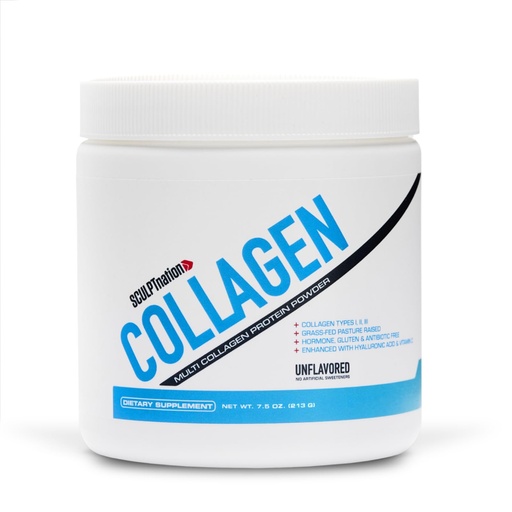 [BRSROFDQAB7WA2TD] Sculpt Nation by V Shred Collagen Peptides Powder - Types I, II, and III Collagen Plus Hyaluronic Acid to Support Healthy Hair, Nails, Skin, Bones, and Joint Health - Unflavored, 30 Day Supply