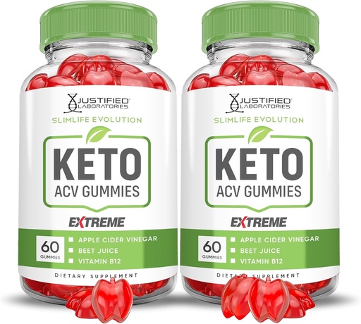 [BRSROGT2C4DQYHLZ] (2 Pack) Slimlife Evolution Keto ACV Gummies Extreme 2000MG Slim Life Evolution Keto Gummies Slimlife Keto Gummy Apple Cider Vinegar Formulated with Pomegranate Beet Juice Powder B12 120 Gummies