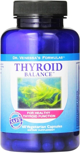[BRSWIYYMCBYRGHAZ] Dr. Venessa's Formulas Thyroid Balance Capsules, 60 Count