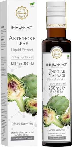 [BRSWGFADCMOR43L3] Artichoke Leaf Premium Liquid Supplement - 8.5oz - Natural Liver Support & Digestive Aid Formula