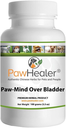 [BRSWGHQBOICRS2DP] Dog Urinary Incontinence - Paw Mind Over Bladder - Herbal Remedy for Dogs with Leaky Bladder - 100 Grams Powder