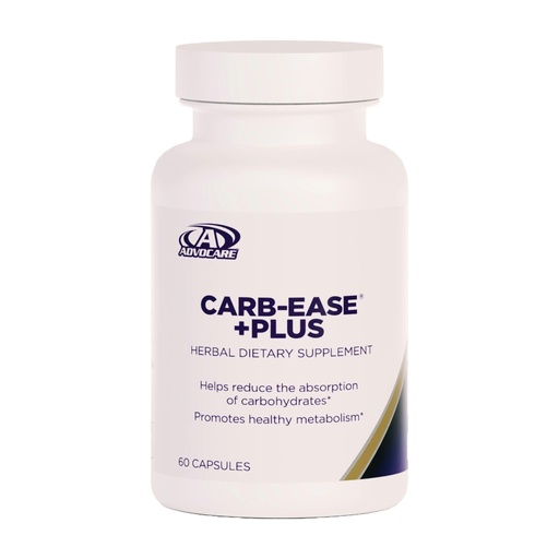 [BRSWI2QCBQEGIE3I] AdvoCare Carb-Ease Plus - Carb Blocker Supplement with Kidney Bean, Grape Seed & Green Coffee Extracts - Supports Healthy Metabolism* - 60 Capsules
