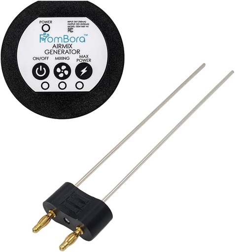 [BRSRAALYOUMQ2CI6] AirMix Coloidal Silver Generator Kit + 1pc 12ga 6" Rezervno srebro Pair