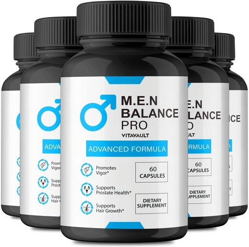 [BRSRAHAOAUJRGEIV] M.E.N Balance Pro Capsules - Resmi Erkekler Prostat Heath'i Desteklemek için Prostat Heath, All Natural Formula for Energy Levels & General Well-Being, Premium M.E.N Balance Pro İncelemeleri (5 Paket)