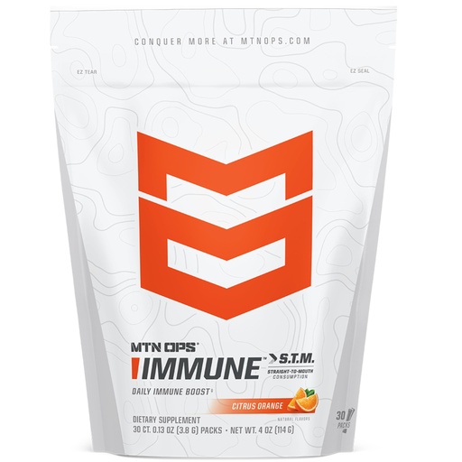 [BRSRA2YTPMCQ42TO] MTN OPS Immune STM On-the-Go Immune Support, Citrus