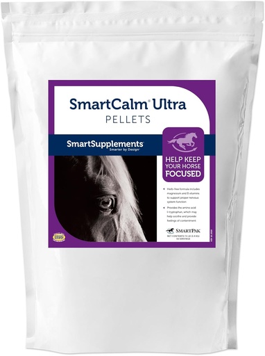 [BRSWI2Y5BVYQCGY5] SmartCalm Ultra Pellets ← Calming Horse Suplementos Silencio con No Añadido Herbs o Azúcar Silencioso Suplemento Silencio Ayuda Minimizar Excesivo Skittishness