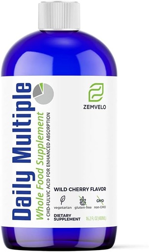 [BRSWIYIEDMHB4CTU] Liquid Daily Multiple Appliment  по целия хранителен режим - Wild Croats, Honey, Aloe Vera, Seaweed Multi-Mineral за цялото семейство