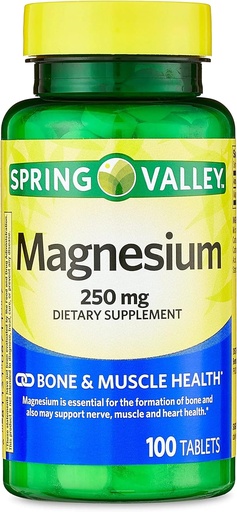 [BRSROZYDBV7AGHLO] jogi Magnesium Tablets Dietary Supplement, 250 mg, Vegetarian formula100 Count