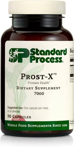 [BRSWIYT7BIABCHDM] Standard Process Inc. Prost-X - Whole Food Prostate, Bone Health Supplement and Bone Support with Spanish Moss - 90 Capsules