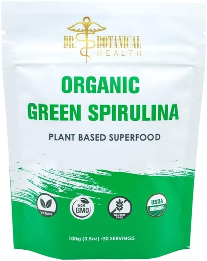 [BRSROBD5B4HAAHT2] Green Spirulina Foundation - Proetsal Foods - United Super Foods - Blue- Green Algae, No Fishy, food food loading for footies & Proteins - USADA Octolic, Glober, Gluten Free