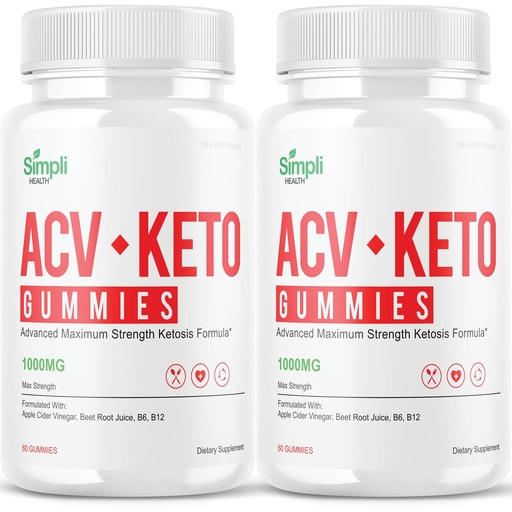 [BRSRMYI2AUCBEELD] IDEAL PERFORMANCE (2 Pack) Simpli ACV Ketos Gummies Simpli Health Gummies Simplihealth Gummies Simply Acc (120 Gummies)