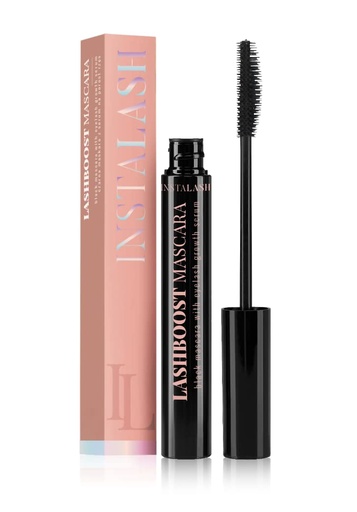 [BRSW2FAPAANQMFL5] LashBoost Mascara with Lash Growth Serum | Advanced Eyelash Enhancing Serum Infused Black Mascara | Eyelash Treatment Helps Boost Lash Length, Volume & Definition 10ml