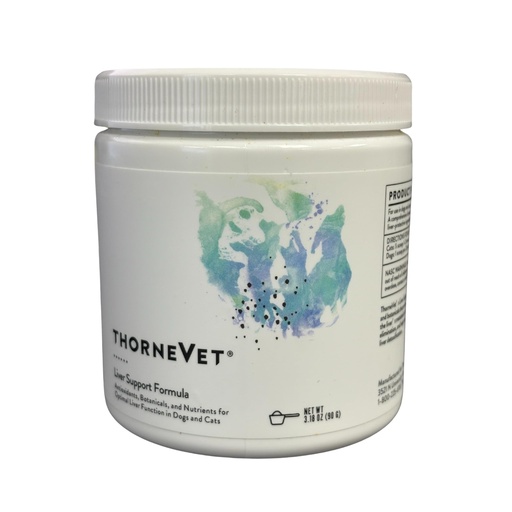[BRSW2EATC4NWG2TX] ThorneVET Liver Support Powder – Liver Support for Small Animals: Dogs & Cats, 90 Scoops