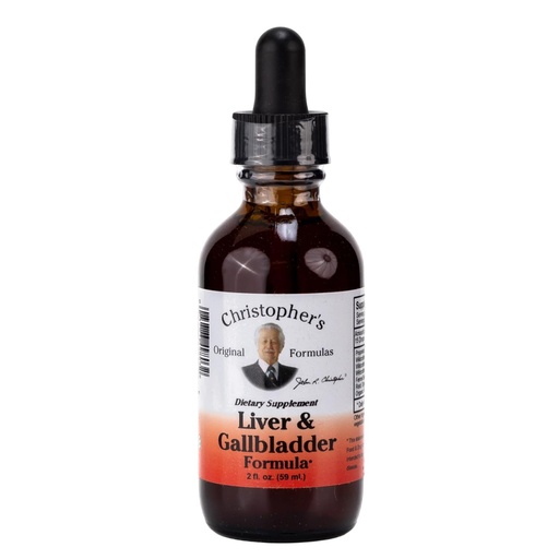 [BRSWIY37AEAR4DLO] Christopher's Original Formulas Liver & Gallbladder Formula, Herbal Supplement for Detox & Digestive Support, 2 fl oz
