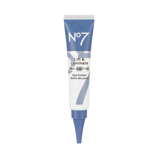 [BRSWGEICBENR4ALP] No7 Lift & Luminate Triple Action Under Eye Cream - Dark Circles Under Eye Treatment with Vitamin C & Collagen Peptide Technology - Helps Reduce Puffiness, Bags & the Appearance of Wrinkles (0.5 Oz)