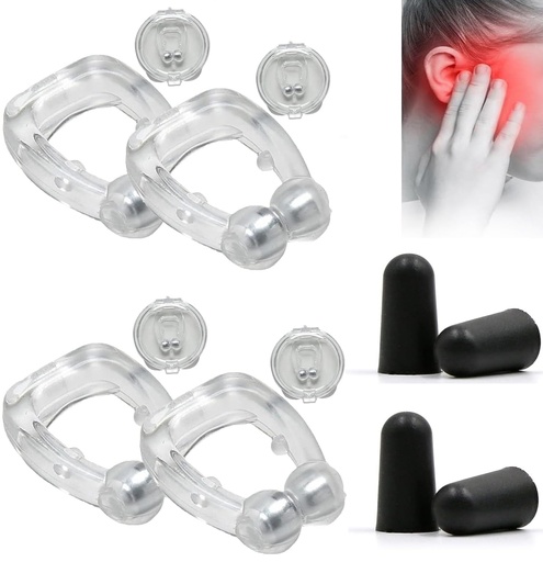 [BRSRAYI5BYCAMAAV] Acupeace Tinnitus Relief Device, Auricalm Tinnitus Relief Device, Tinnitus Relief for Ringing Ears, Tinnitus Ear Cuff Set Stop Ear Ringing (2Pairs)