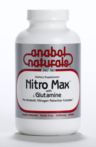 [BRSWIZYMCQPGOFQ5] Anabol Naturals Nitro Max with L-Glutamine 100 Grams Powder