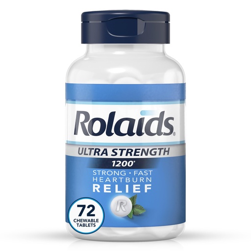[BRSWIF37AICRCDI3] Rolaids Ultra Strength Antacid Chewable Tablets, Mint, 72-Count