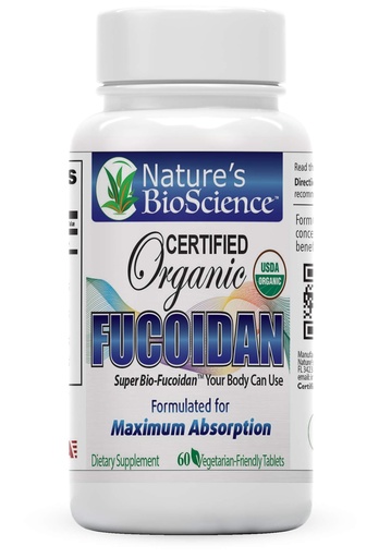 [BRSWGED6AB7AECDG] Nature's BioScience ® Certified USDA Organic Fucoidan 6 Bottles Pack