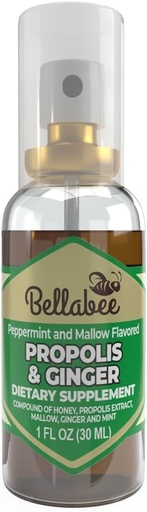 [BRSROGQCOQIQ4EL4] BellaBee Propolis לחלץ תוספי תזונה (Ginger)