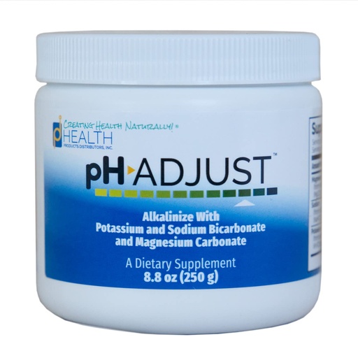 [BRSWKHY7ORYGMCL2] pH Adjust Alkalinizing Formula | Alkalinize with Potassium and Sodium Bicarbonate and Magnesium Carbonate | Rapidly Balances pH Levels | Tastes Good | Easy-to-Use Fine Powder | 250 GM