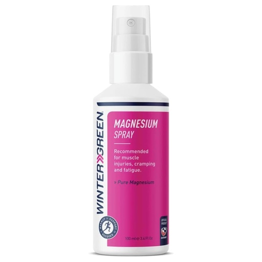 [BRSW2YD5DMFRSCTO] Wintergreen Magnesium Body Spray, 3.4 fl oz – Fast-Absorbing Recovery Mist for Pain Relief, Cramping, and Muscle Recovery, Non-Greasy Formula for Post-Exercise or Sports