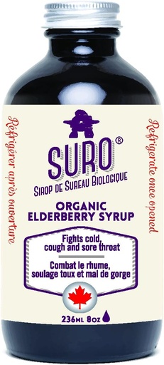 [BRSWIAALDN6RUDLE] SURO Elderberry Syrup, 236 ML