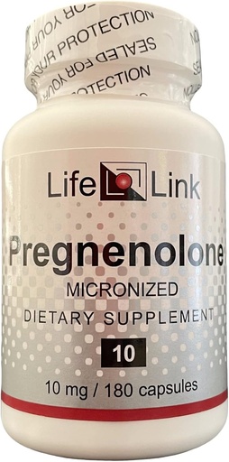 [BRSWIYT3PMCAMADA] LifeLink Prantenolone  по 10mg x 180 капсули Поддръжка на имунната система, Anti-Aging, Памет, Cognition . . Gluten Free & Non-GMO - Made in The USA